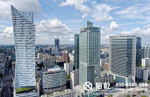 智能化集成系統(tǒng)，大型建筑，自動化管理，節(jié)能增效，科技感